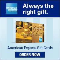 Amex Gift Cards Box