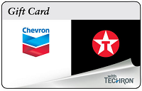 Chevron Texaco Gift Card