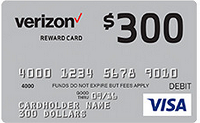 Verizon Visa Gift Card