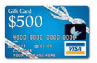 Visa Gift Card Five