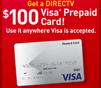 DirectTV Prepaid Visa