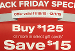 $15 Off Purchase