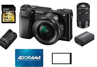 Adorama Free Gift Card Sony Digital Camera Bundle