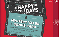 Free Applebee’s Mystery Value Card Bonus