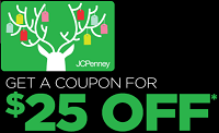 Free 25 JCPenney Coupon 100 Gift Card Purchase