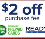 Family Dollar Green Dot $2 Off Purchase Fee