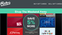 Raise Weekend Sale Bonus 5% Off Select Gift Cards