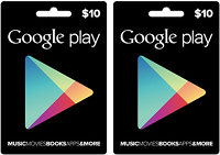 Google Play Discounted $20 Gift Cards