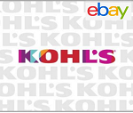 Ebay Kohl's $50 Gift Card Free $10 Bonus Deal
