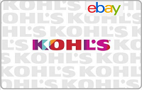 Ebay Kohl's $50 Gift Card Free $10 Bonus Deal