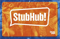 Best Buy StubHub Gift Card $15 Off $150