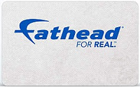 Fathead Gift Card