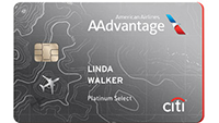 CIti AAdvantage Platinum Select MasterCard