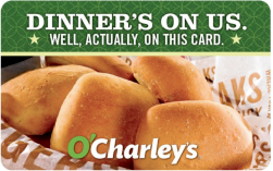 O' Charley's Gift Card eBay